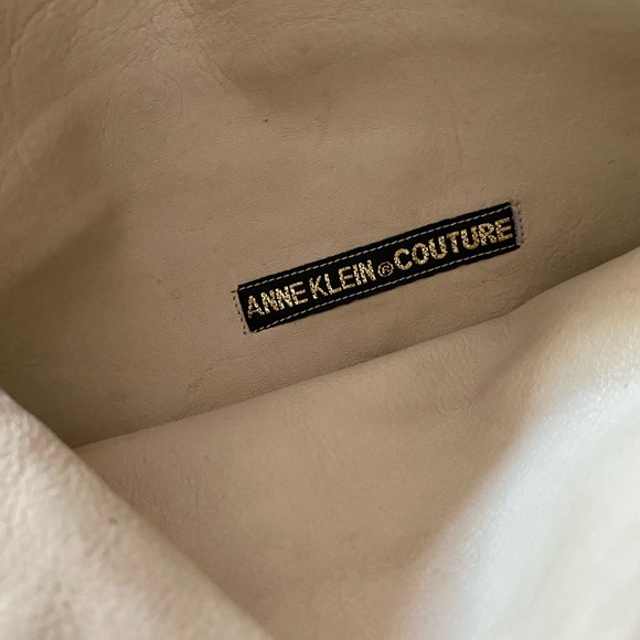 ANNE KLEIN COUTURE VINTAGE THIGH HIGH SUEDE BOOTS PREOWNED SIZE:7 - Picture 7 of 9